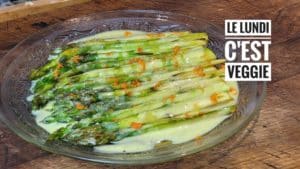 Asperges au beuure citronne - Bretagne, France